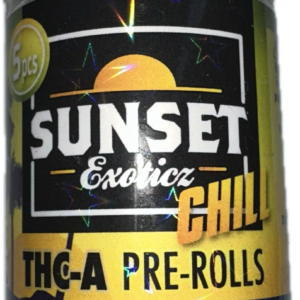 SUNSET Exoticz Sour Apple Pre-Rolls Trenton NJ