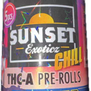 SUNSET Exoticz Bubblegum Pre-Rolls Trenton NJ