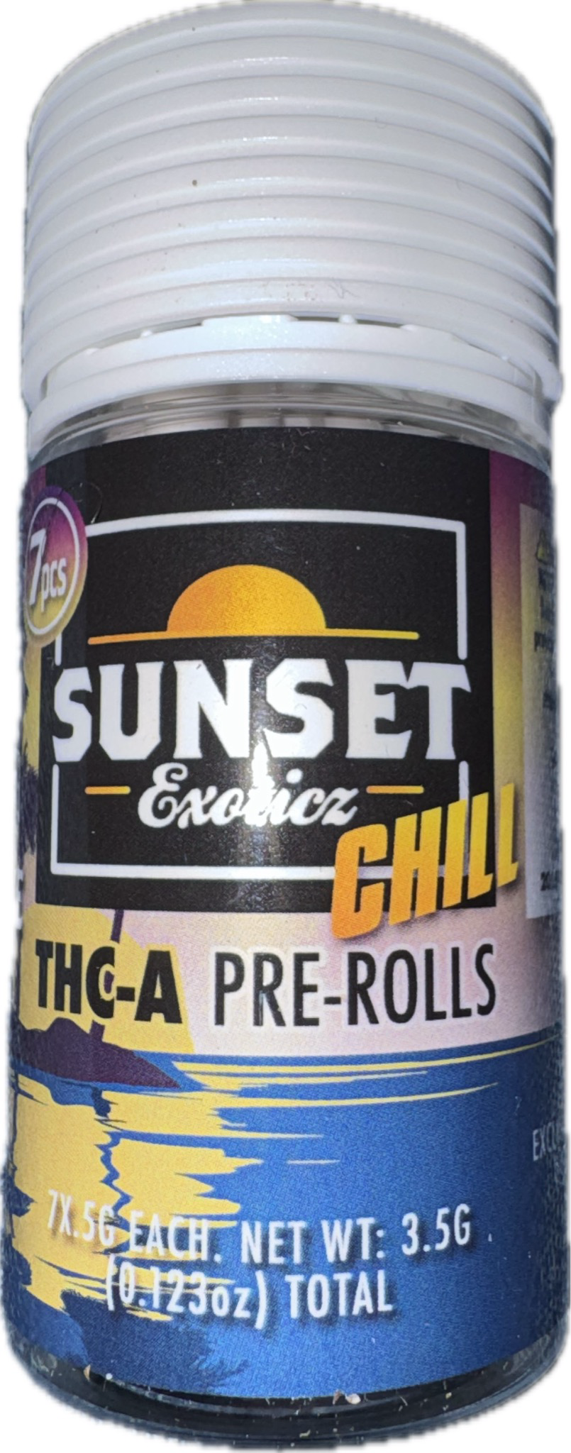 SUNSET Exoticz Lemon Cheese Cake Pre-Rolls Trenton NJ